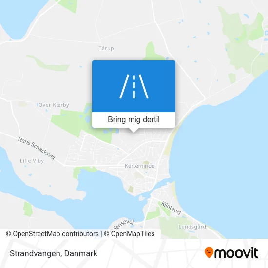 Strandvangen kort
