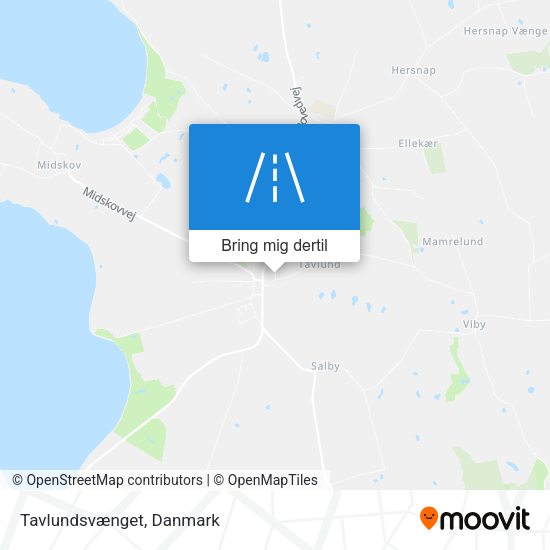 Tavlundsvænget kort