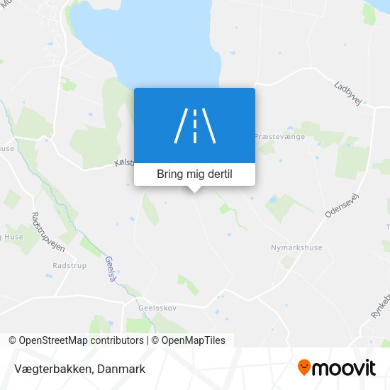 Vægterbakken kort