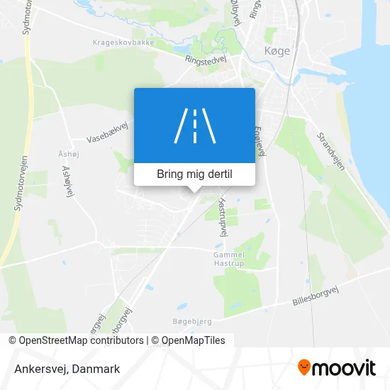 Ankersvej kort
