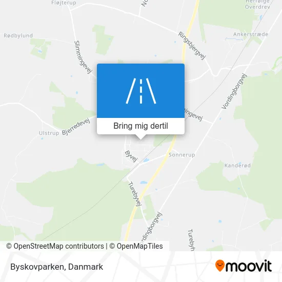 Byskovparken kort