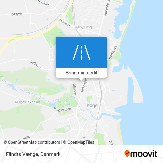 Flindts Vænge kort