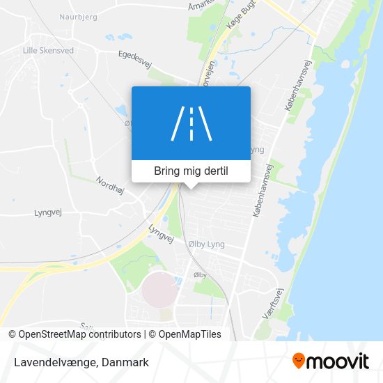 Lavendelvænge kort