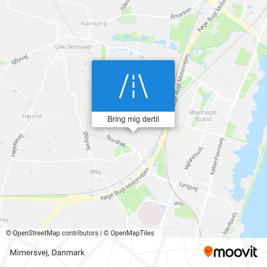 Mimersvej kort