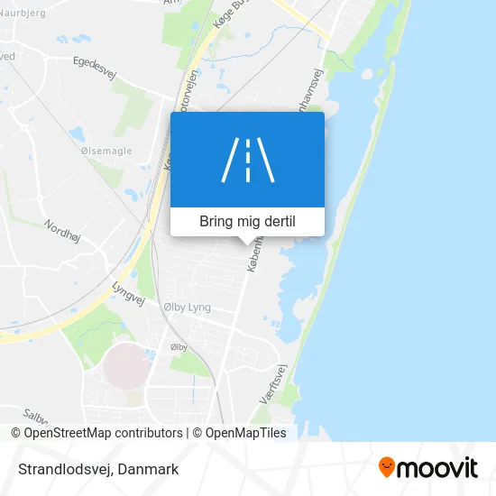 Strandlodsvej kort