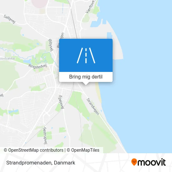 Strandpromenaden kort