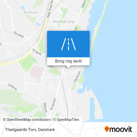 Theilgaards Torv kort