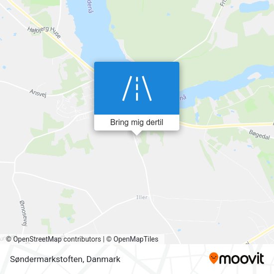 Søndermarkstoften kort