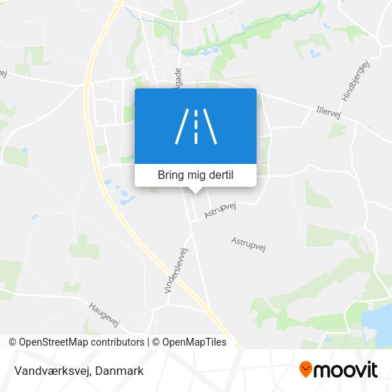 Vandværksvej kort