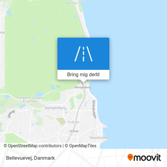 Bellevuevej kort