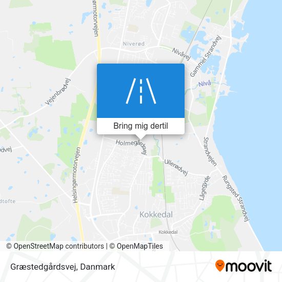 Græstedgårdsvej kort