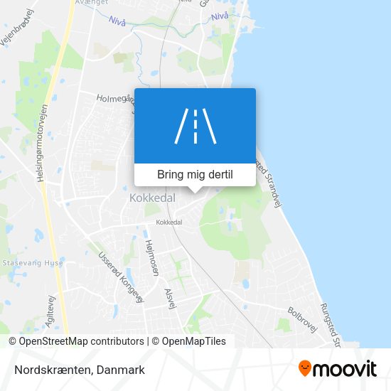 Nordskrænten kort