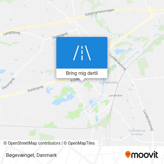 Bøgevænget kort
