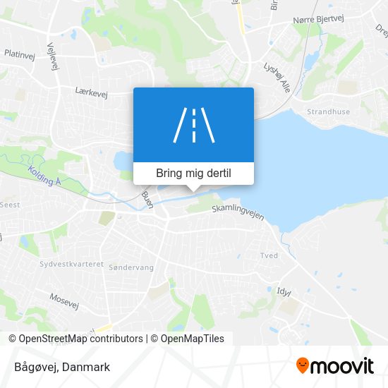 Bågøvej kort