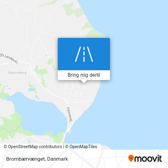 Brombærvænget kort