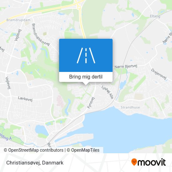 Christiansøvej kort
