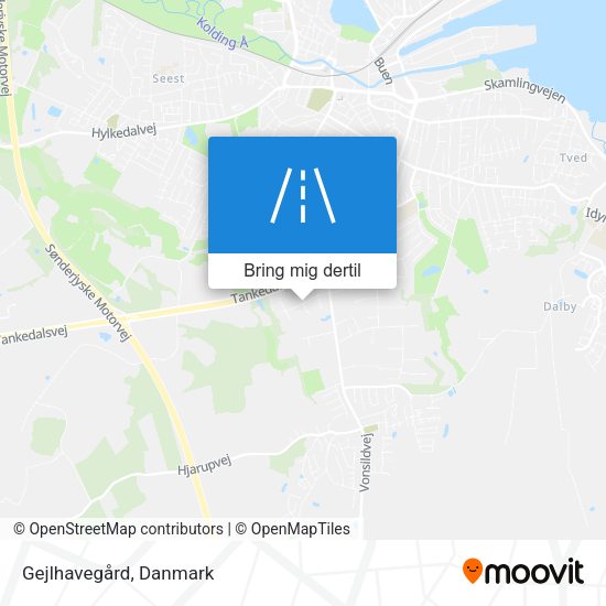 Gejlhavegård kort