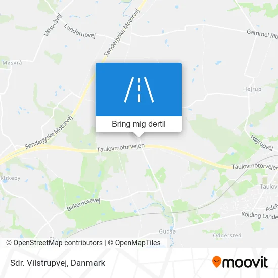 Sdr. Vilstrupvej kort