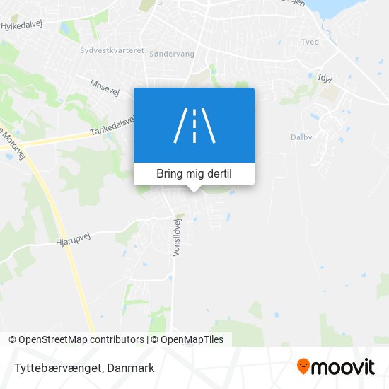 Tyttebærvænget kort