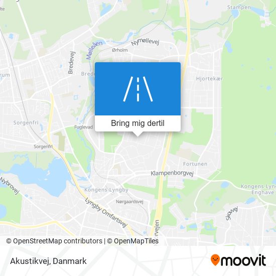 Akustikvej kort