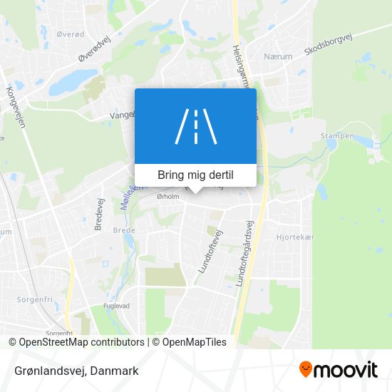 Grønlandsvej kort