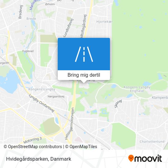 Hvidegårdsparken kort