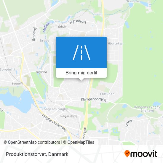 Produktionstorvet kort