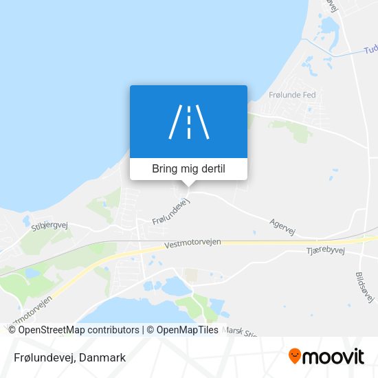 Frølundevej kort