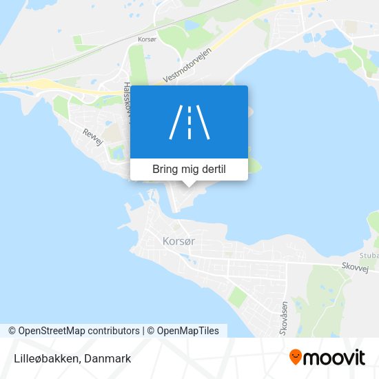Lilleøbakken kort