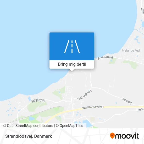 Strandlodsvej kort