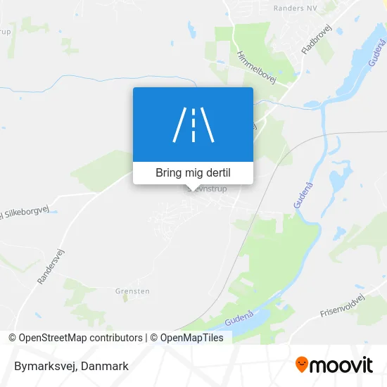 Bymarksvej kort