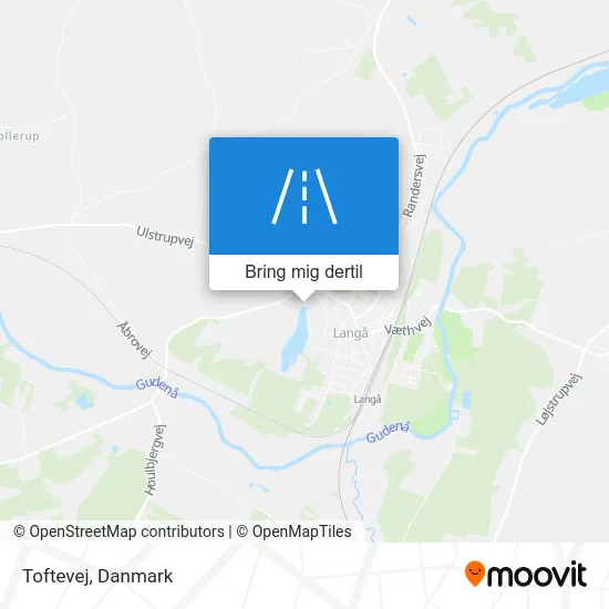 Toftevej kort