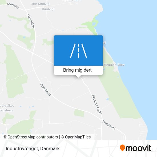 Industrivænget kort