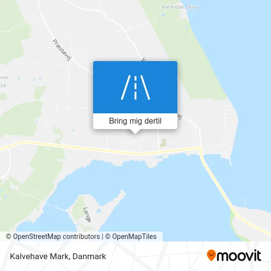 Kalvehave Mark kort
