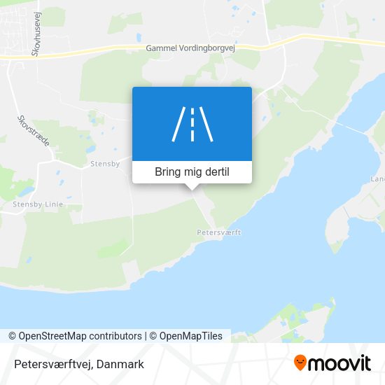 Petersværftvej kort