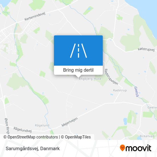 Sarumgårdsvej kort