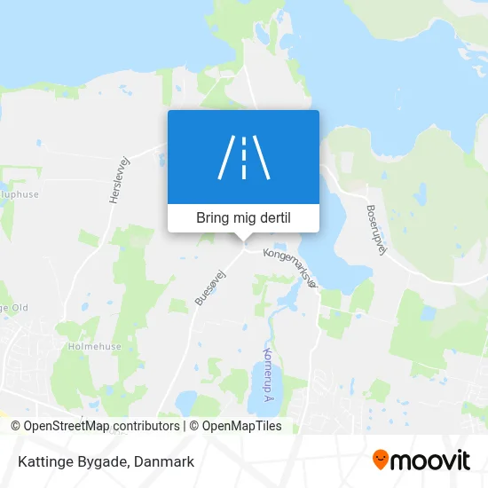 Kattinge Bygade kort