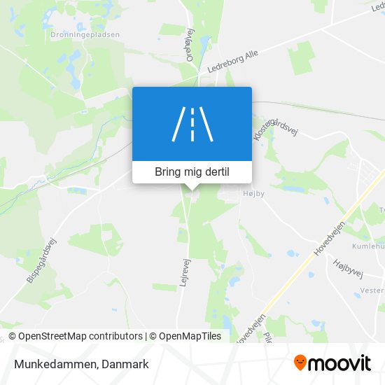 Munkedammen kort