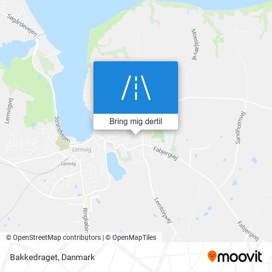 Bakkedraget kort