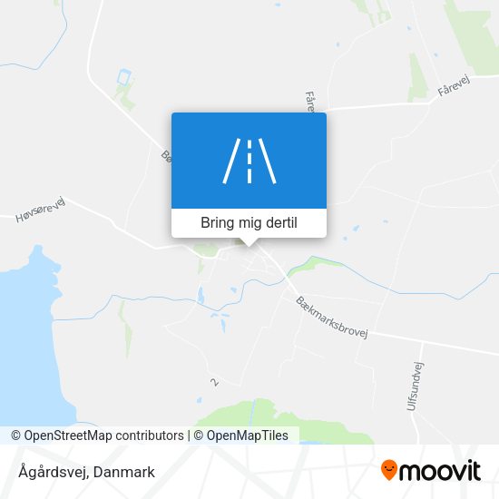 Ågårdsvej kort