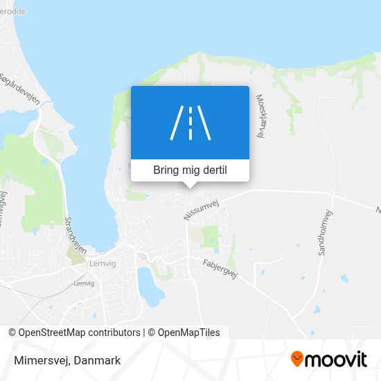 Mimersvej kort