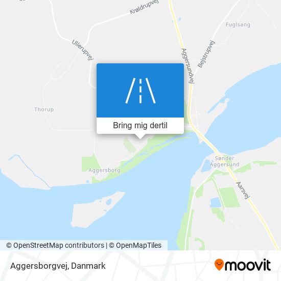 Aggersborgvej kort