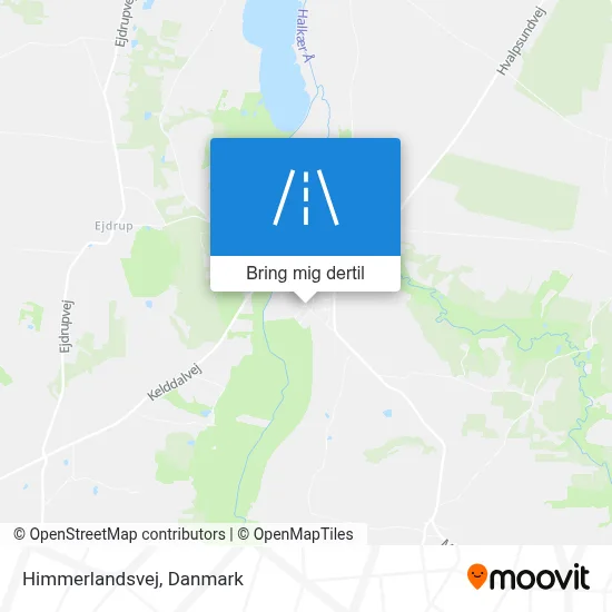 Himmerlandsvej kort