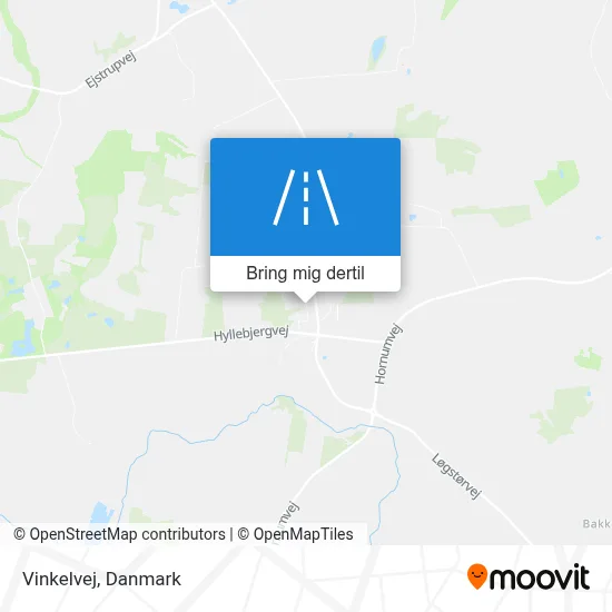 Vinkelvej kort