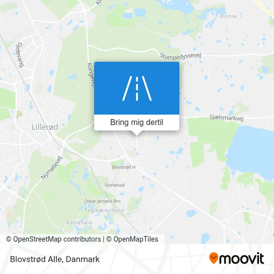 Blovstrød Alle kort