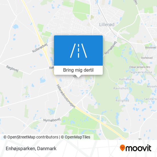 Enhøjsparken kort