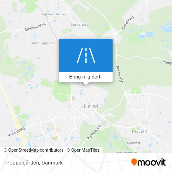 Poppelgården kort