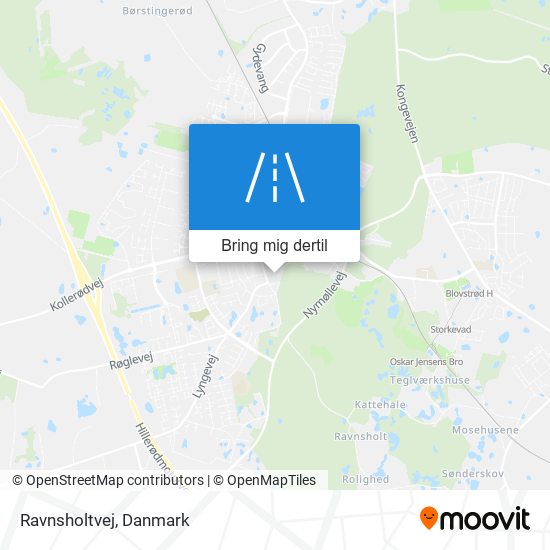 Ravnsholtvej kort