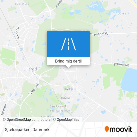 Sjælsøparken kort