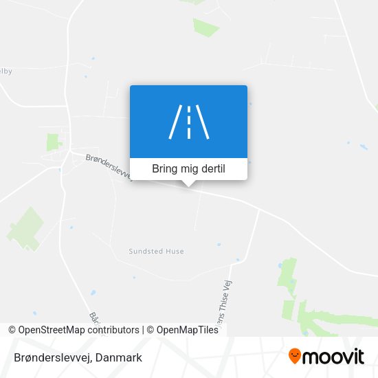 Brønderslevvej kort